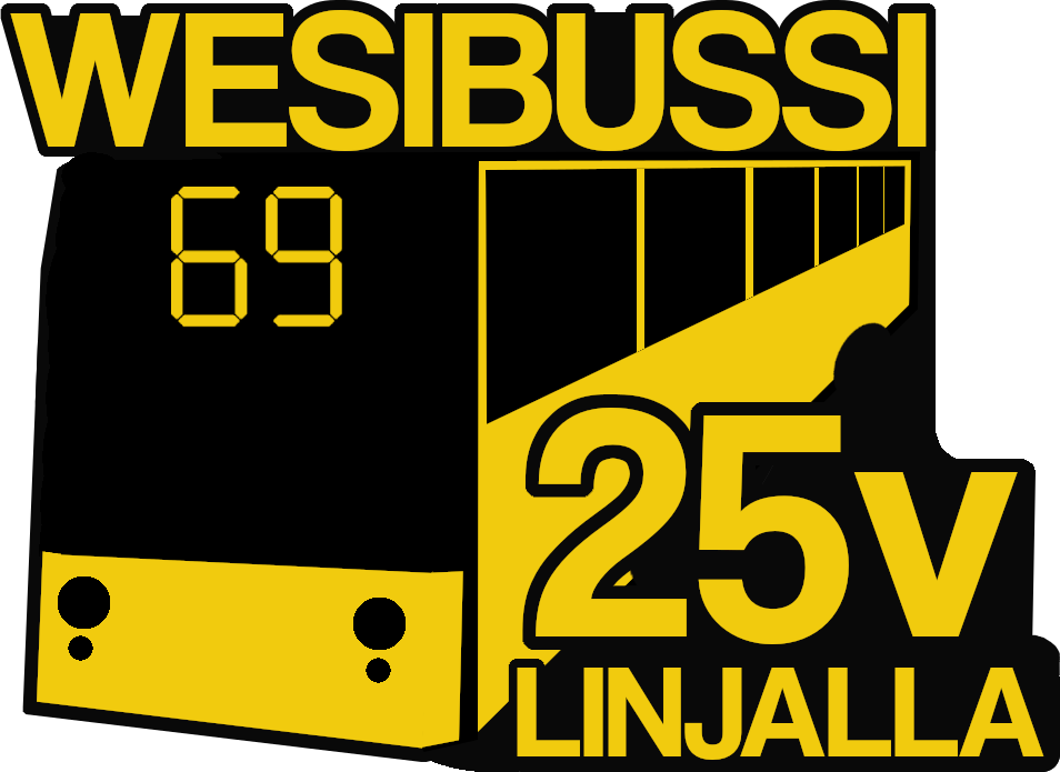 Patch for Wesibussi 25 year anniversary ball